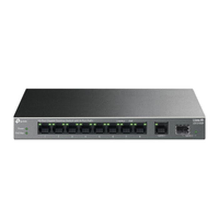 TP-Link LS1210GP Switch Gigabit 10 Puertos (8x PoE+ 61W, Puerto SFP, Extensión PoE 250m, Aislamiento, Silencioso)