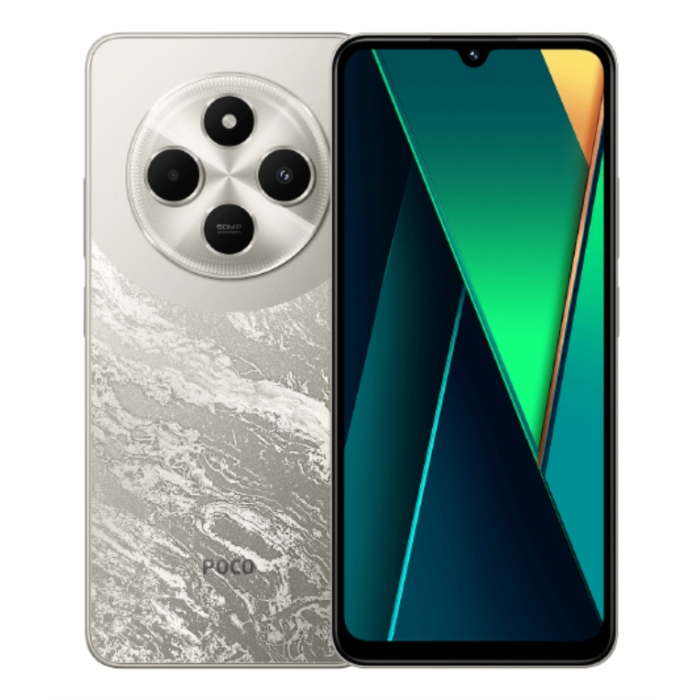 Xiaomi Poco C75 17,5 cm (6.88") SIM doble 4G USB Tipo C 6 GB 128 GB 5160 mAh Oro Xiaomi Poco C75 17,5 cm (6.88") SIM doble 4G USB Tipo C 6 GB 128 GB 5160 mAh Oro