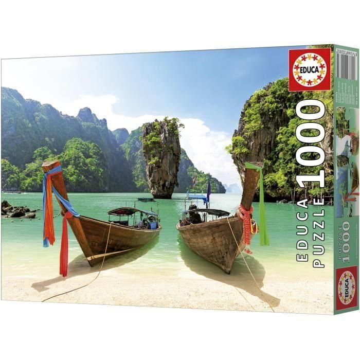 Educa AUC1740593401165 - Puzzle Isla James Bond Tailandia 1000 Piezas 2