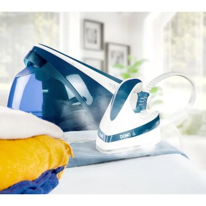 Domo DO1022S Plancha de Vapor con 160 g/min, 7.5 Bar de Presión, Jet de Vapor 450G, Tanque de 1.8L y Suela de Cerámica Domo DO1022S Plancha de Vapor con 160 g/min, 7.5 Bar de Presión, Jet de Vapor 450G, Tanque de 1.8L y Suela de Cerámica