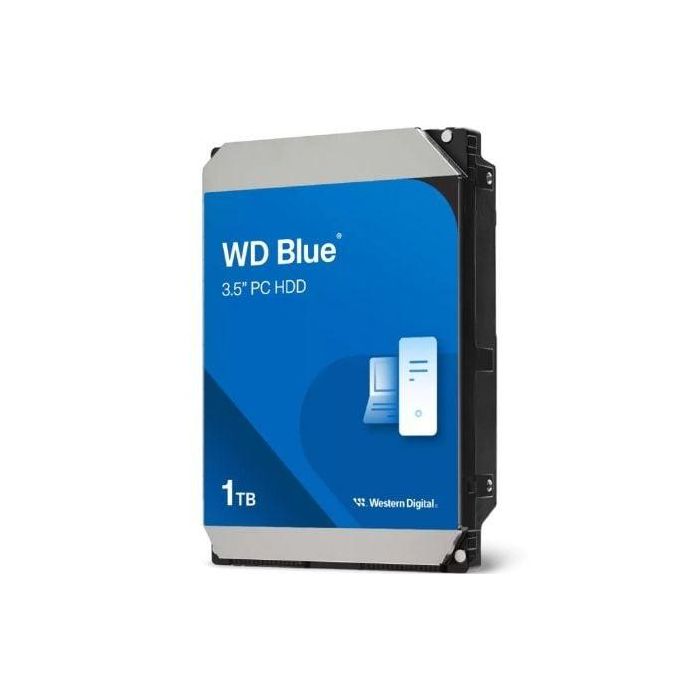 Disco Duro Western Digital WD Blue PC Desktop 1TB/ 3.5"/ SATA III/ 64MB Disco Duro Western Digital WD Blue PC Desktop 1TB/ 3.5"/ SATA III/ 64MB