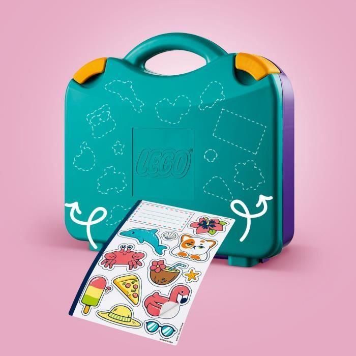 Juego de construccion playa creativa y maleta de viaje lego friends 4