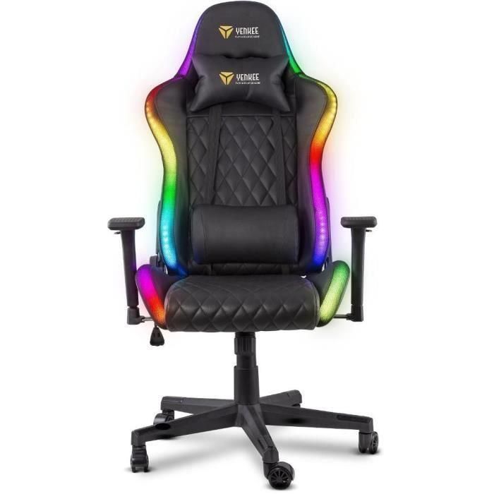 Yenkee YGC 300RGB Silla Gaming Stardust con Iluminación RGB
