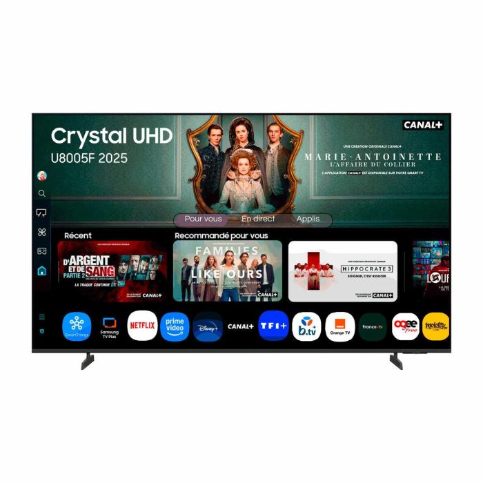 Samsung TU43U8005FU Smart TV 43" (109 cm) 4K Ultra HD WiFi Negro con Crystal Processor y HDR 17 Samsung TU43U8005FU Smart TV 43" (109 cm) 4K Ultra HD WiFi Negro con Crystal Processor y HDR 17
