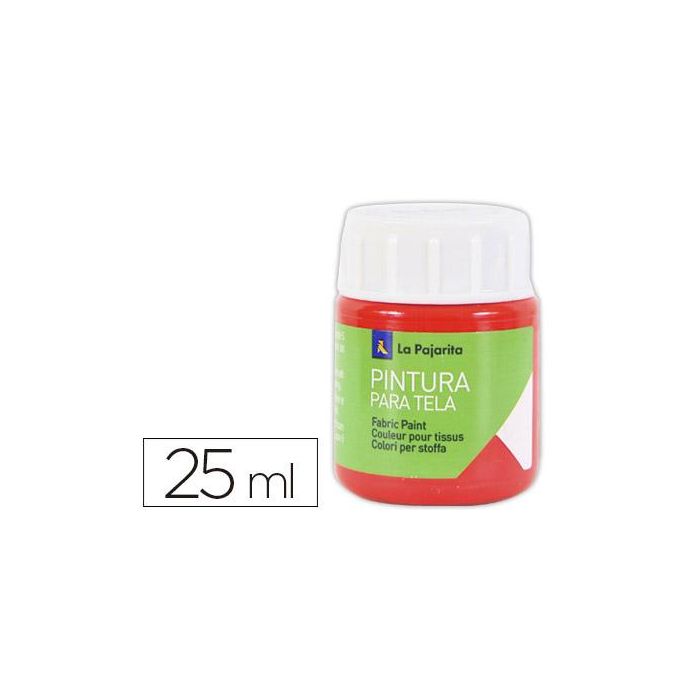 Pintura Para Tela La Pajarita Escarlata 25 mL