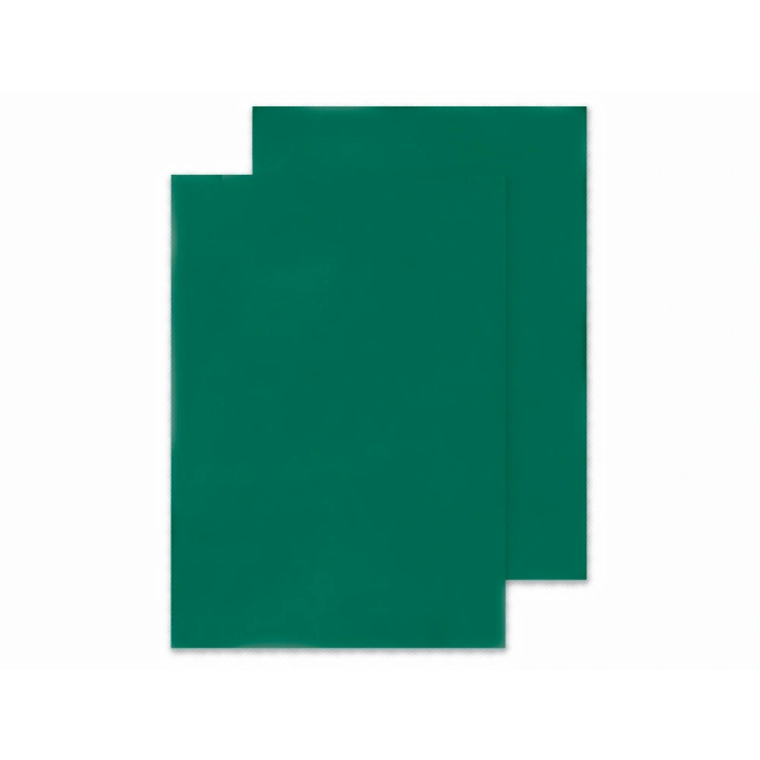 Q-connect Tapa de Encuadernación PVC Opaca Verde DIN A4 180 Micras Caja de 100 Unidades 2