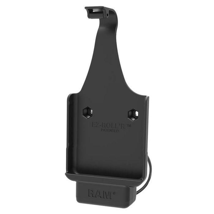 RAM Mounts Base de Carga RAM EZ-Roll'r Powered para Samsung Galaxy XCover Pro, Impermeable con Pogo Pins 1