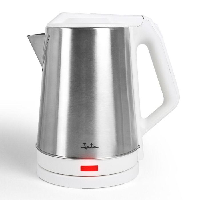 Hervidor JATA Blanco Acero Inoxidable 1500 W 0 Hervidor JATA Blanco Acero Inoxidable 1500 W 0