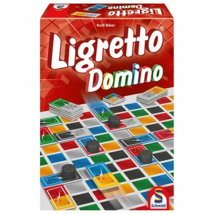Schmidt Spiele Ligretto Domino Juego de mesa rápido, cartas en tablero, multijugador 0 Schmidt Spiele Ligretto Domino Juego de mesa rápido, cartas en tablero, multijugador 0