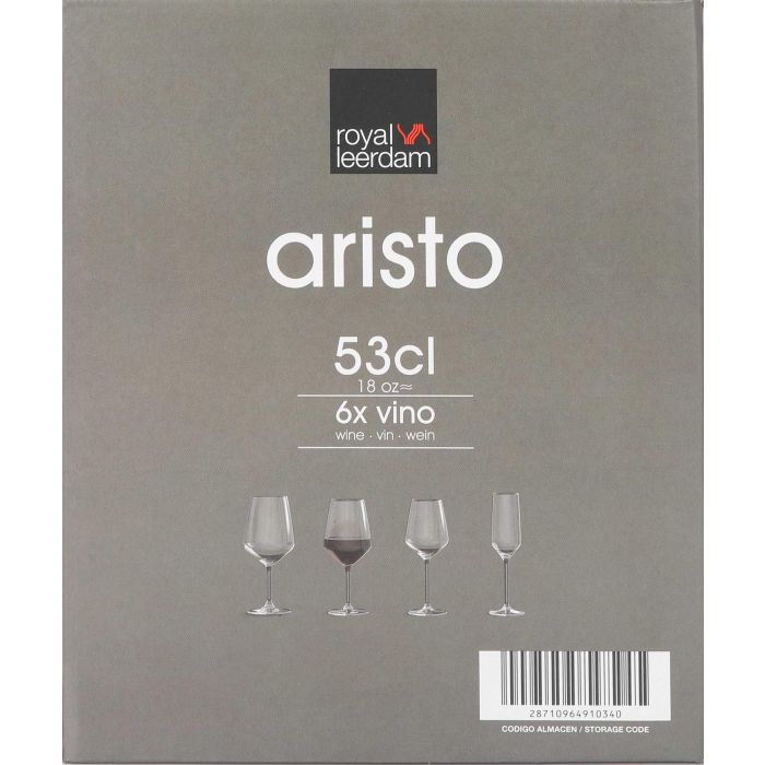 Royal Leerdam Set 6 Copas de Vino Aristo 53 cl 2
