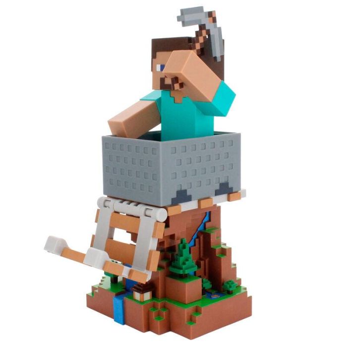 Cable Guy soporte sujecion Steve Minecraft 20cm 1