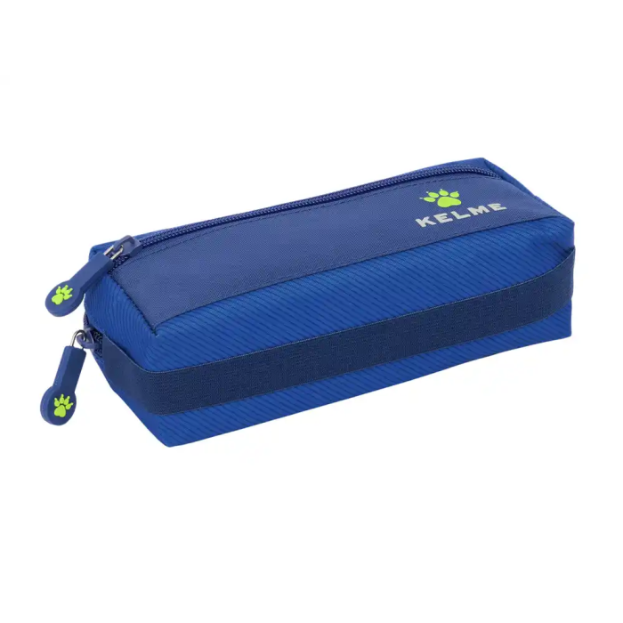 Safta Estuche Portatodo Triple Pequeño Kelme Blue 85x220x60 mm 3