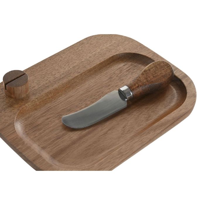 Tabla Cortar Basicos DKD Home Decor Natural 15 x 3 x 19.5 cm Set de 2 2 Tabla Cortar Basicos DKD Home Decor Natural 15 x 3 x 19.5 cm Set de 2 2