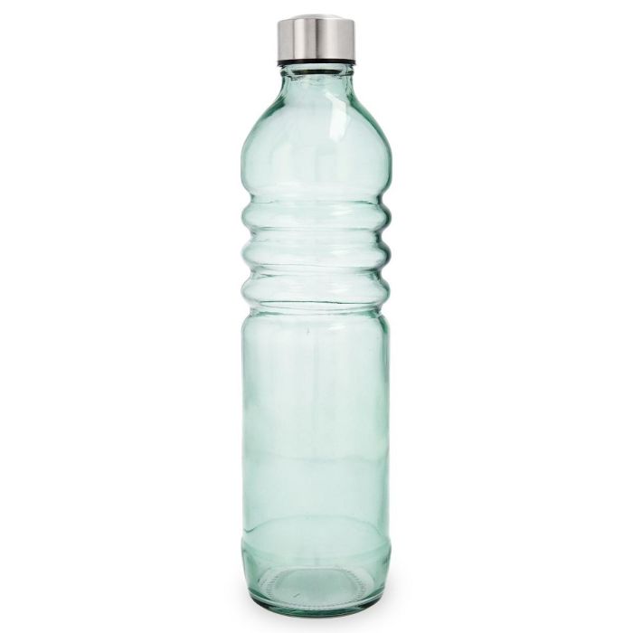 Quid Fresh Botella de Mesa de Vidrio con Tapón 1,25 L - Pack de 6 Unidades, Apto Frigorífico, Higiénica y Fácil de Limpiar 0 Quid Fresh Botella de Mesa de Vidrio con Tapón 1,25 L - Pack de 6 Unidades, Apto Frigorífico, Higiénica y Fácil de Limpiar 0