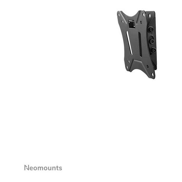 Neomounts Nm-W60Black Soporte de Pared Inclinable para TV Monitor 10-30 pulgadas Negro Peso Máx 25kg VESA 75x75-100x100mm 1