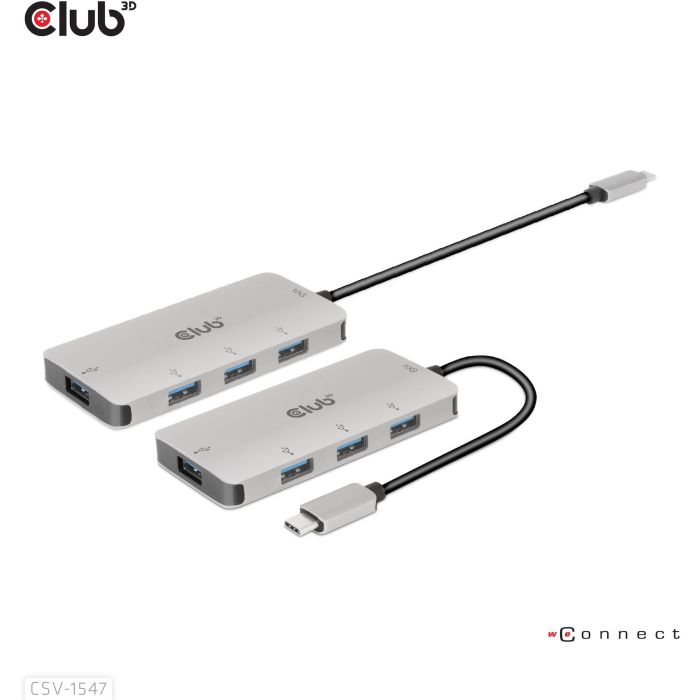 Club3D Hub USB 3.1 Tipo C a 4x USB 3.1 Tipo A 10Gbps 3 Club3D Hub USB 3.1 Tipo C a 4x USB 3.1 Tipo A 10Gbps 3