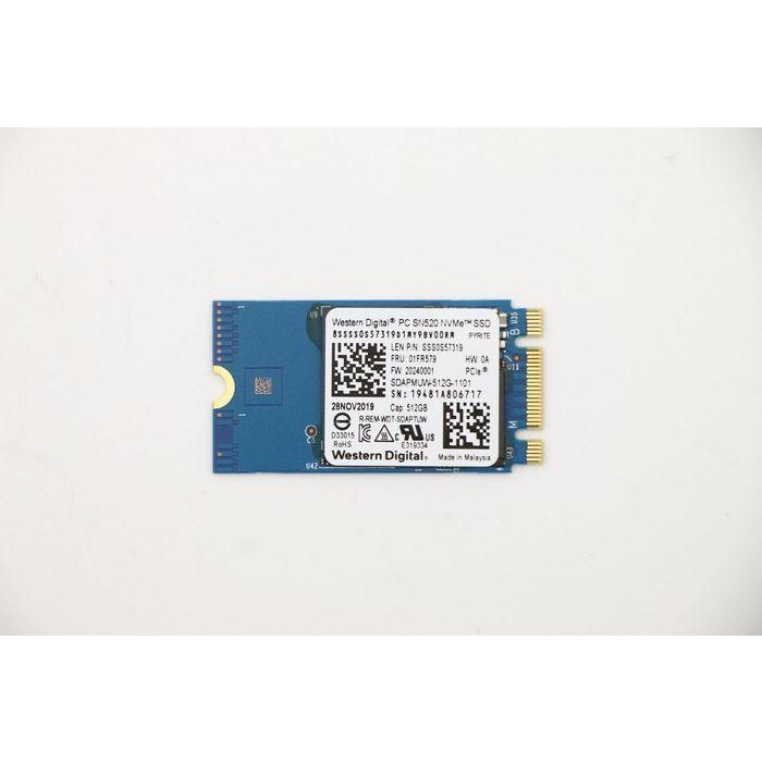 Lenovo 512GB M.2 2242 SSD, PCIe Gen3 x2 interface, sequential read up to 1700 MB/s, low power consumption. Lenovo 512GB M.2 2242 SSD, PCIe Gen3 x2 interface, sequential read up to 1700 MB/s, low power consumption.
