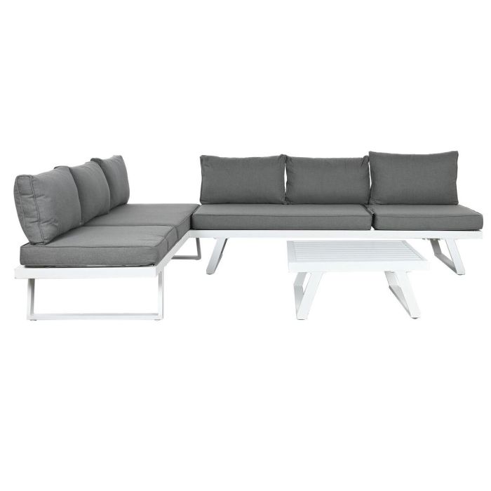 Sofa DKD Home Decor Gris 68 x 65 x 198 cm Set de 3 3