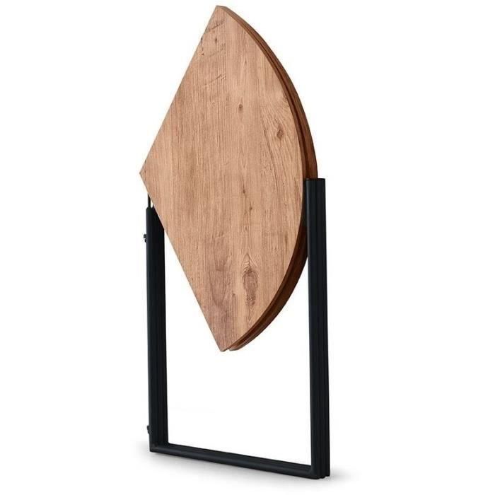 Mesa de comedor redonda 4 personas Pino Atlántico - 100 x 100 x 72 cm - YAPRAK - MEN8683342538800 3