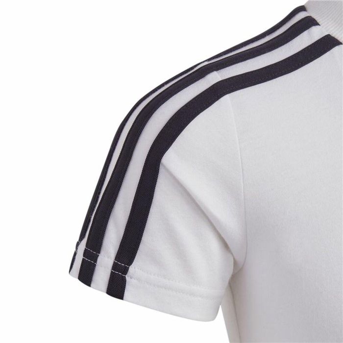 Camiseta de Manga Corta Adidas Lk 3S Co Blanco 3