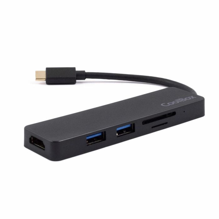 Dockstation CoolBox COO-DOCK-03 Negro 1 Dockstation CoolBox COO-DOCK-03 Negro 1