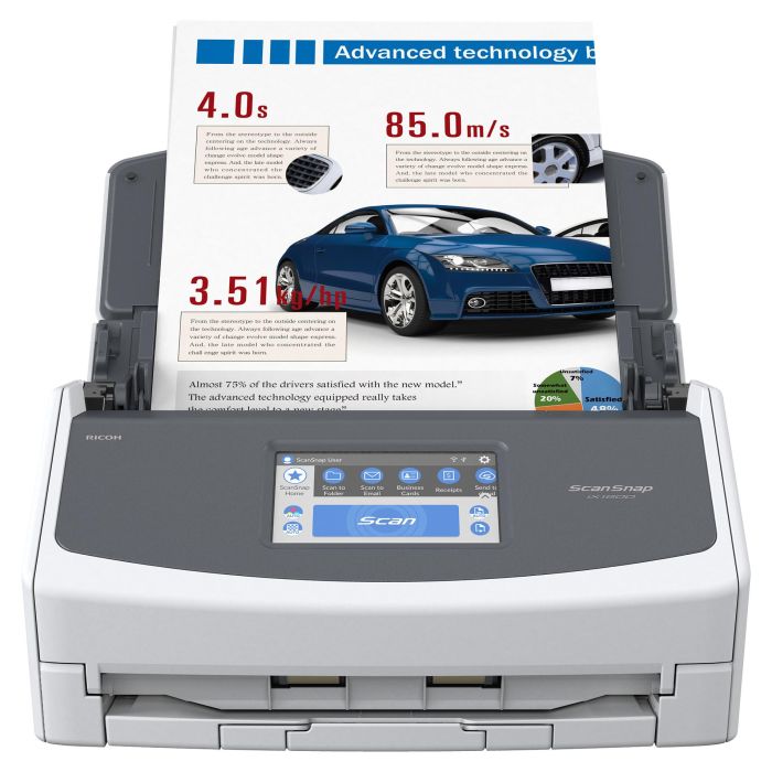 Ricoh ScanSnap iX-1600 Escáner Documentos 40ppm USB3.2 WLAN 600x600 DPI Blanco 1