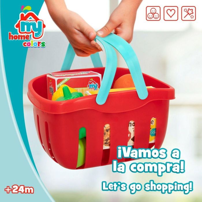 Set de Alimentos de Juguete Colorbaby Menaje y utensilios de cocina 33 Piezas (12 Unidades) 4