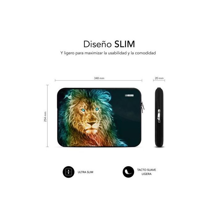 SUBBLIM Trendy Sleeve Neo Lion 13,3-14" 3 SUBBLIM Trendy Sleeve Neo Lion 13,3-14" 3