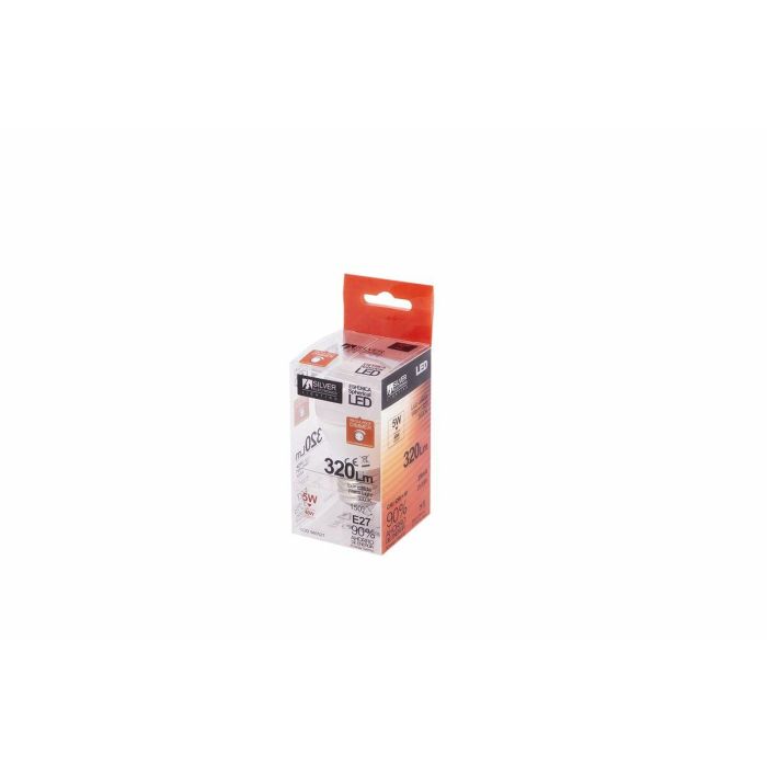 Bombilla LED Silver Electronics ESFERICA 960527 E27 5W 3000K 1 Bombilla LED Silver Electronics ESFERICA 960527 E27 5W 3000K 1