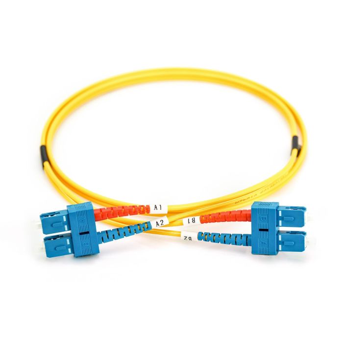 DIGITUS LWL Patchkabel SC -> SC 10.00m Singlemode Duplex OS2 2