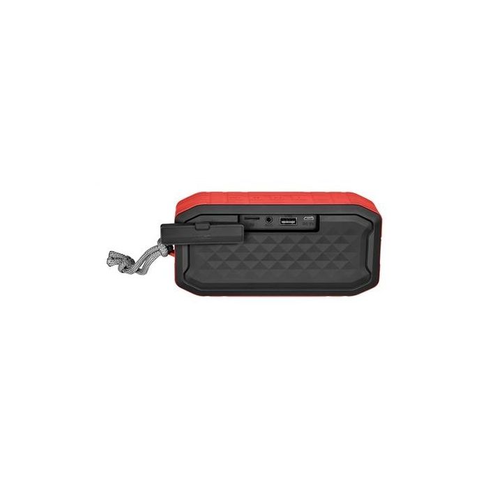 Elbe ALT-R15-TWS Altavoz Bluetooth 5W TWS Rojo IPX7 Resistente al Agua Portátil con Sonido Estéreo 2
