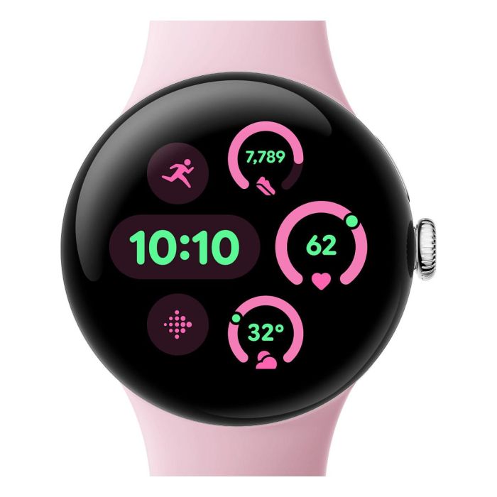 Google Pixel Watch 3 (41 mm) Smartwatch Wear OS LTE, Pantalla AMOLED 4.1 cm, 32 GB, 5 ATM, Batería 36 h, GPS, Rose Quartz 3 Google Pixel Watch 3 (41 mm) Smartwatch Wear OS LTE, Pantalla AMOLED 4.1 cm, 32 GB, 5 ATM, Batería 36 h, GPS, Rose Quartz 3