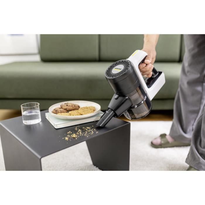 Aspiradora vertical inalámbrica - KARCHER - VCS 3 Nano Complete - Filtro HEPA - Motor sin escobillas de 300 W 2 Aspiradora vertical inalámbrica - KARCHER - VCS 3 Nano Complete - Filtro HEPA - Motor sin escobillas de 300 W 2