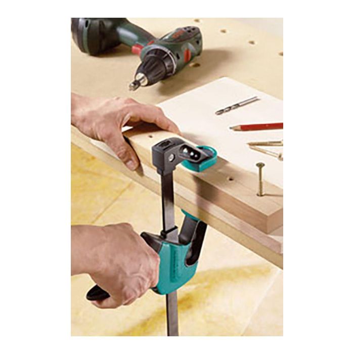 Wolfcraft Sargento Monomanual 1 Pulg Easy 75-300, Profesional Doméstico, Acero, 75-300 mm Largo 2