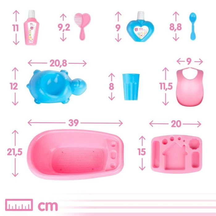 Accesorios para Muñecas Colorbaby Muñeco Bebé 20 Piezas 39 x 9,5 x 21,5 cm 6 Unidades 1 Accesorios para Muñecas Colorbaby Muñeco Bebé 20 Piezas 39 x 9,5 x 21,5 cm 6 Unidades 1