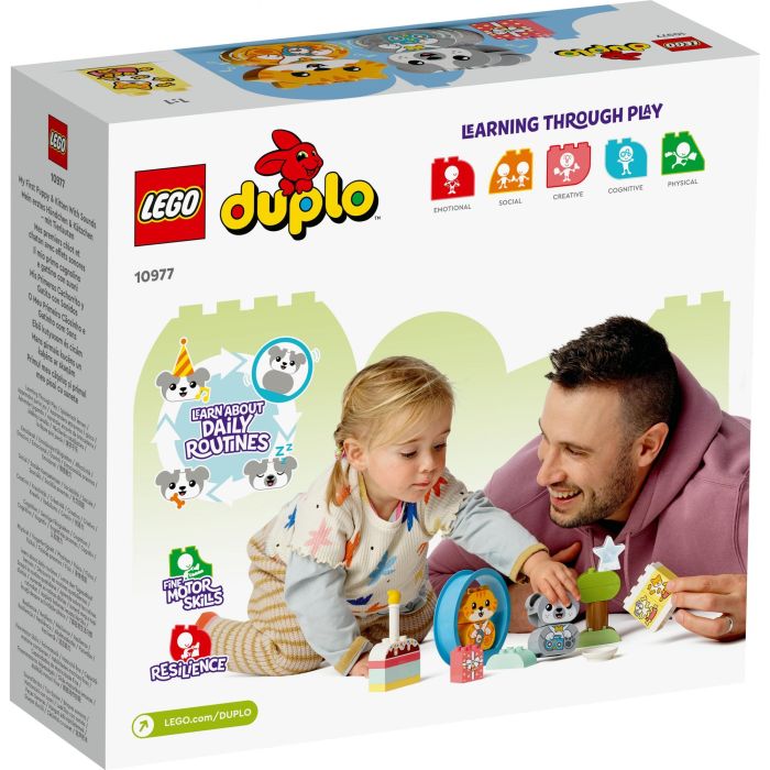 Playset Lego 10977 DUPLO My First Puppy Kitten (22 Piezas) 11