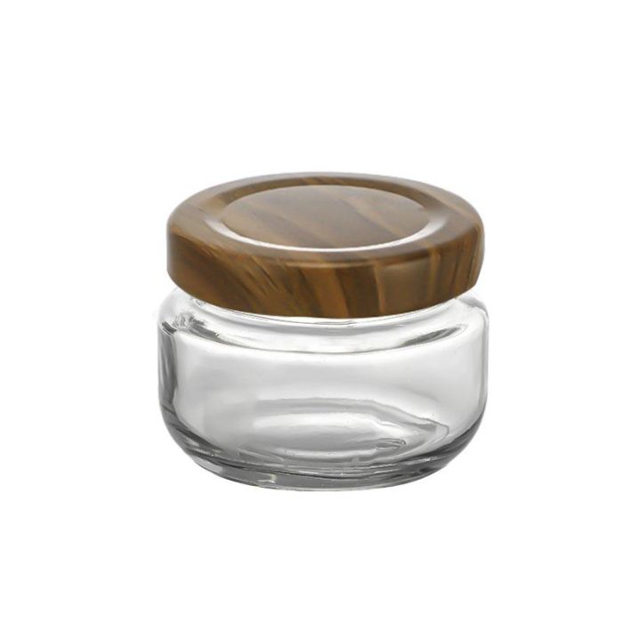 Bote de vidrio multiusos Wood 140 cc - La Mediterranea por Inde (24 Unidades) 2 Bote de vidrio multiusos Wood 140 cc - La Mediterranea por Inde (24 Unidades) 2