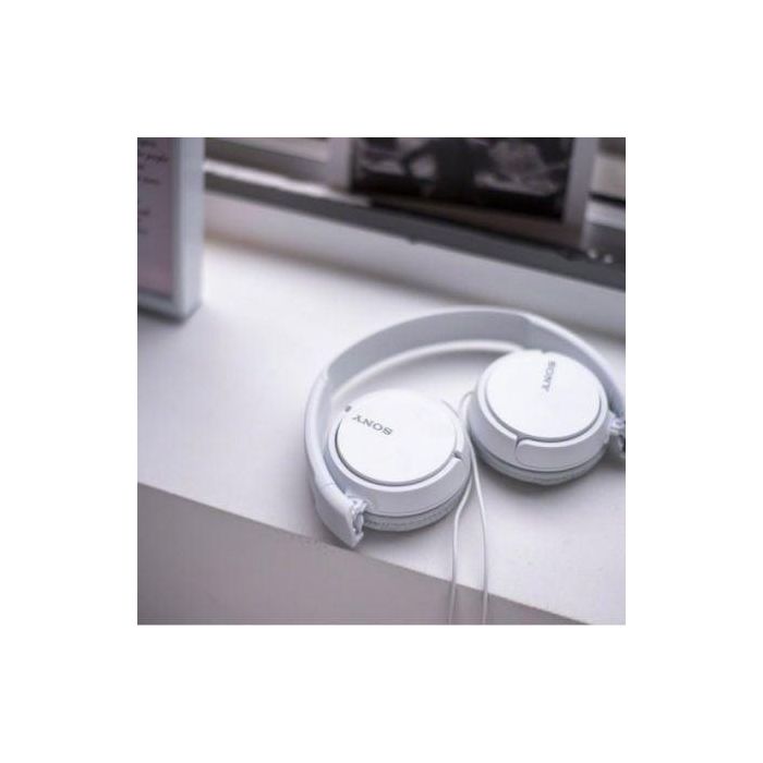 Sony MDRZX110APW Auriculares con Micrófono, Jack 3.5, Blancos 4