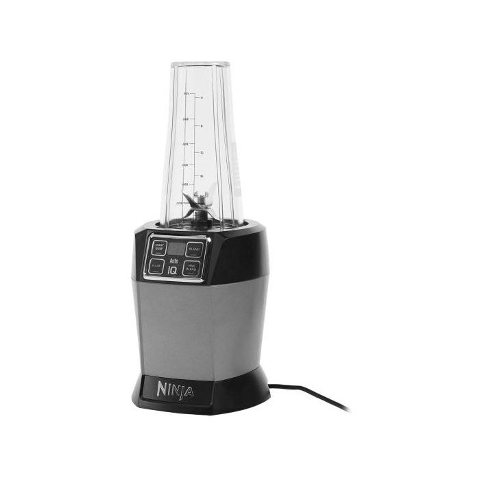 Ninja BN495EU Batidora de Vaso con Auto-iQ 1000W, 2 Vasos de 700ml para Llevar 4 Ninja BN495EU Batidora de Vaso con Auto-iQ 1000W, 2 Vasos de 700ml para Llevar 4