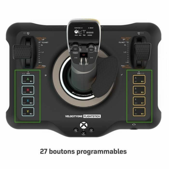 Turtle Beach TUR1690330119524 VelocityOne™ Flightstick para simulación de vuelo - Negro 3 Turtle Beach TUR1690330119524 VelocityOne™ Flightstick para simulación de vuelo - Negro 3