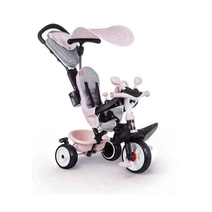 Triciclo Baby Driver Plus Rosa - SMOBY 12 Triciclo Baby Driver Plus Rosa - SMOBY 12