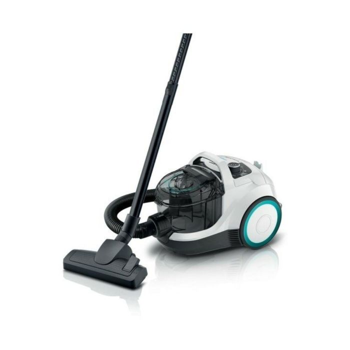 BOSCH GX21 - Aspirador con bidón sin bolsa - ProHygiene - 550W - 78 dB - Filtro UltraAllergy - 10m - 2L - Blanco