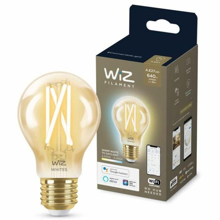 Bombilla WiZ Vintage conectada Blanca variable E27 50W