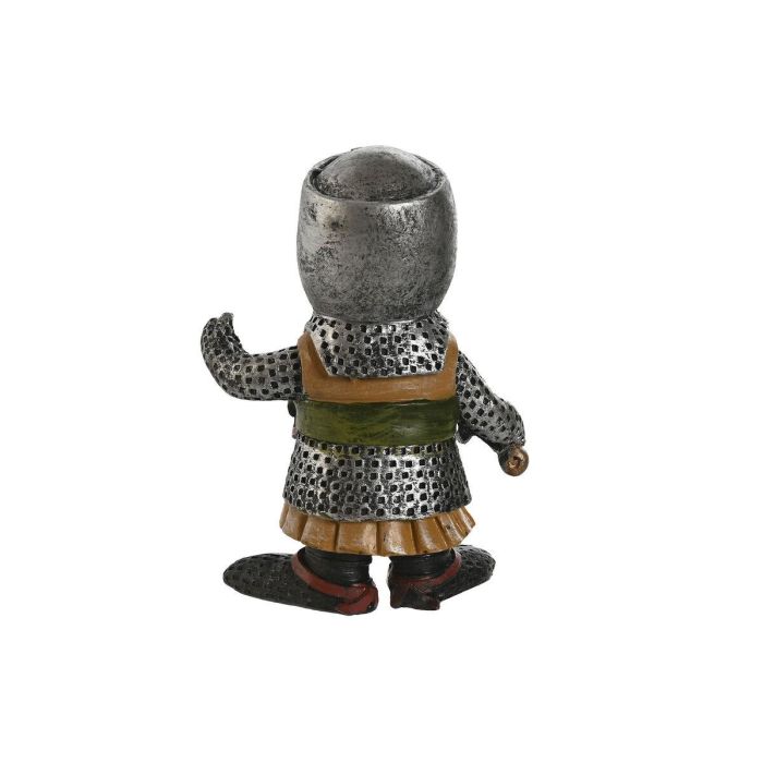 Figura Cottage DKD Home Decor Gris 4 x 9 x 6 cm (2 Unidades) 1 Figura Cottage DKD Home Decor Gris 4 x 9 x 6 cm (2 Unidades) 1