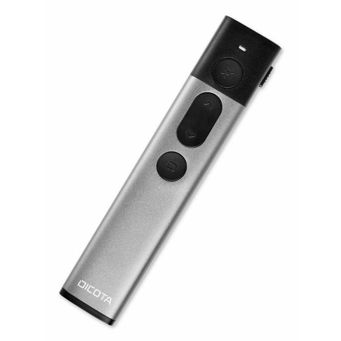 Dicota Wireless Laser Presenter, 2.4 GHz, Rechargeable, Green Laser, USB Receiver