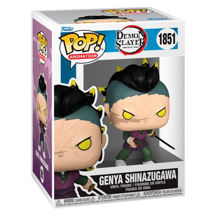 Funko Pop Demon Slayer Genya Shinazugawa - Figura de Vinilo de 9cm 0 Funko Pop Demon Slayer Genya Shinazugawa - Figura de Vinilo de 9cm 0