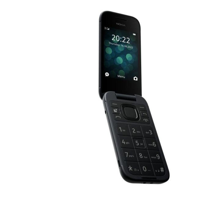 Nokia 2660 Flip Teléfono Móvil Plegable Negro - Pantalla 2.8", Botones Grandes, Botón SOS, Radio FM, 4G 1