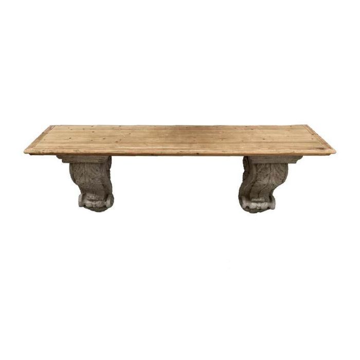 Recibidor DKD Home Decor Gris 180 x 35 x 78 cm