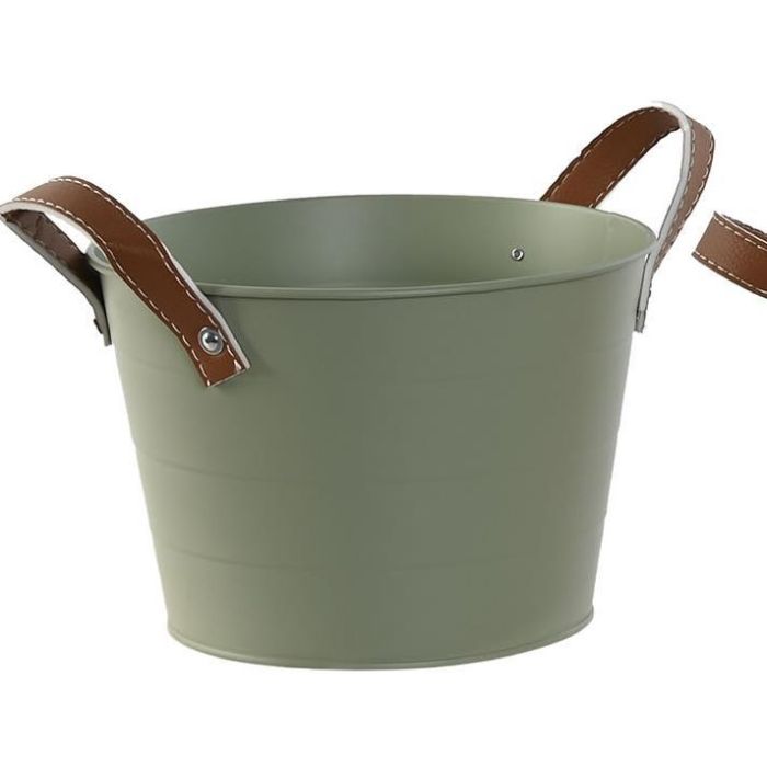 Jarron DKD Home Decor Crema Verde 29 x 33 x 29 cm (4 Unidades) 1