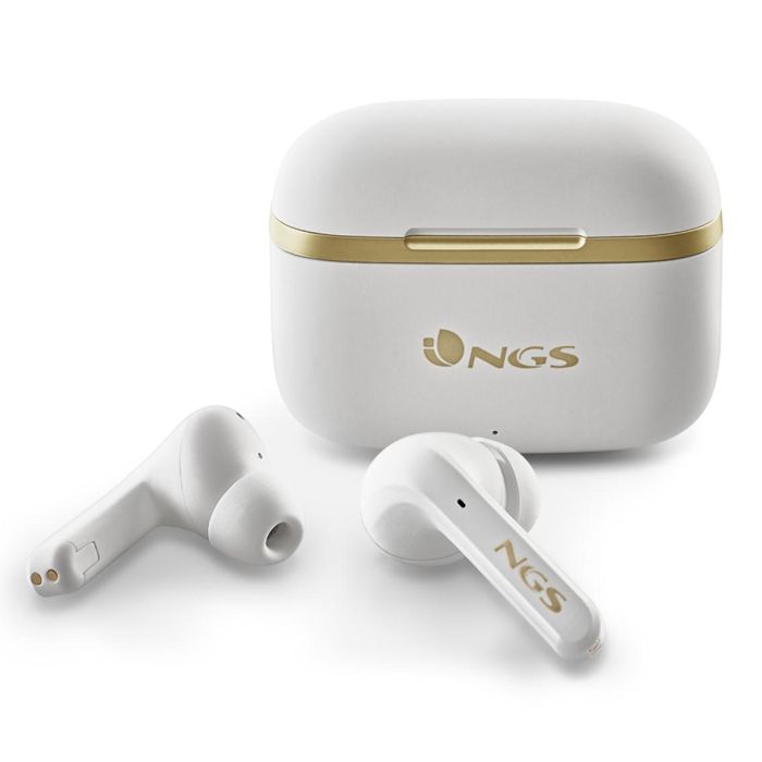 NGS ARTICATROPHYWHITE Auriculares Bluetooth True Wireless ANC con Estuche de Carga, Autonomía 20h, Micrófono Alta Calidad, Blancos 1 NGS ARTICATROPHYWHITE Auriculares Bluetooth True Wireless ANC con Estuche de Carga, Autonomía 20h, Micrófono Alta Calidad, Blancos 1